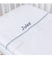 Juego de sábanas personalizadas para bebé - Constelaciones